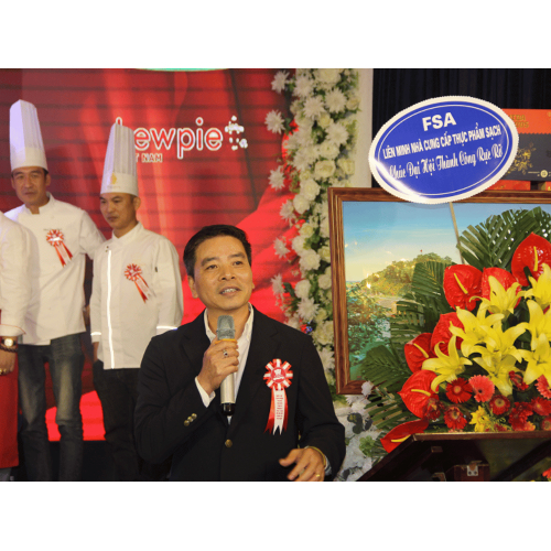 Đại diện Liên chi hội Đầu bếp Việt Nam